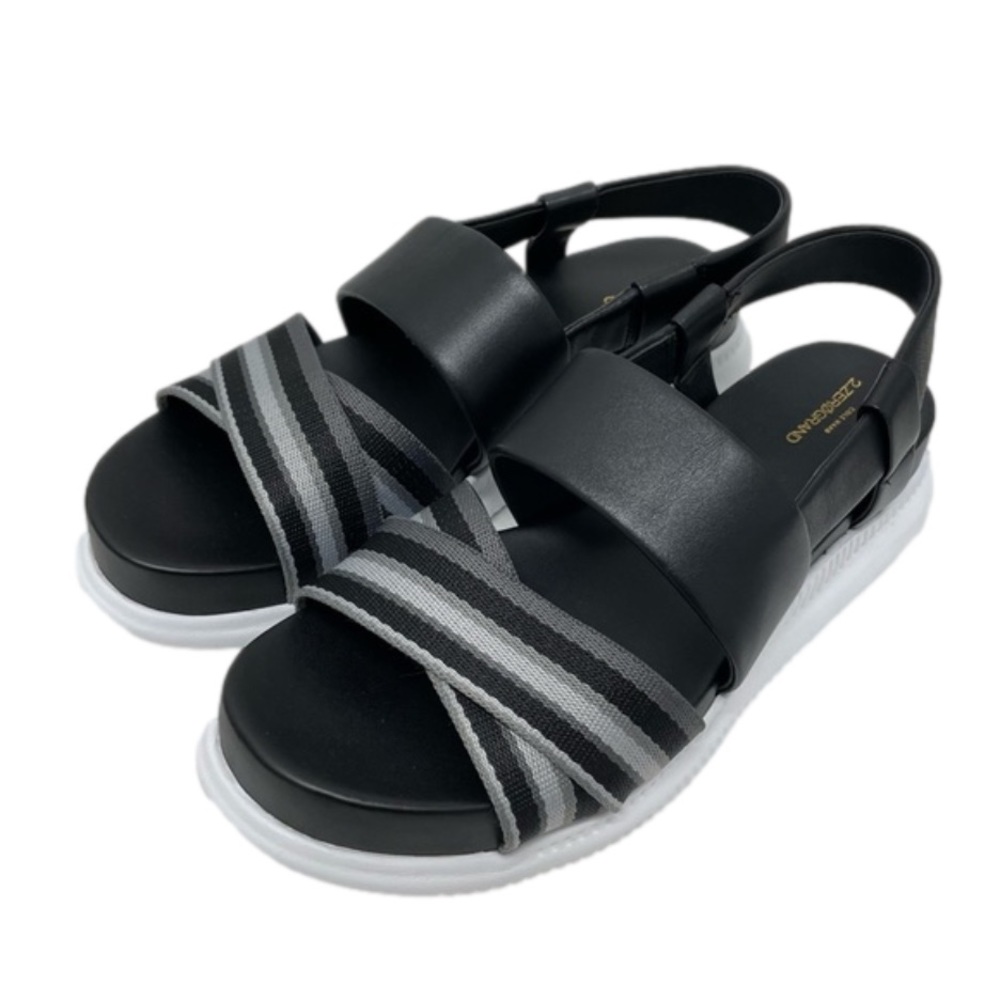 NEW Cole Haan Women's 2.Zg Leather-Trim Sandal Size 6